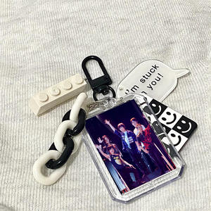 Porte-clés en acrylique Mayday, support périphérique, pendentif pour sac à dos, <span class=keywords><strong>photo</strong></span>, 1 pouce, cadeau - Product Image 5