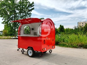 รถพ่วงขายอาหารทรงกลม ETODEVICE 2.2 เมตร ร้านกาแฟเคลื่อนที่และร้านอาหาร - Product Image 2