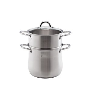 Haute qualité métal acier inoxydable Double couche cuiseur à vapeur cuisine polyvalent Commercial grande cuisson vapeur soupe Stock <span class=keywords><strong>Pot</strong></span> - Product Image 3