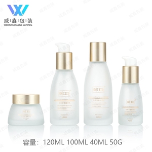 Bouteille en verre cosmétique de soins de la peau de voyage rechargeable de haute qualité à prix de gros - Product Image 4