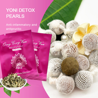 Produits de soins pour femmes en gros, perles de détoxification Yoni, nettoyant vaginal, 100% naturel, à base de plantes chinoises