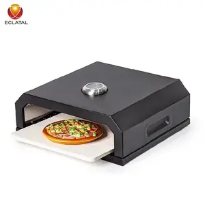 Mini horno de Pizza de acero al aire libre, suministro de fábrica resistente a altas temperaturas por encima de 500 grados, para hornear