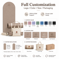 Tapis de yoga personnalisé en caoutchouc naturel PU avec sac, antidérapant, écologique, fabricant de tapis de yoga avec logo personnalisé pour les marques de yoga