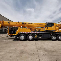 Grue de chantier hydraulique QY70KH de 70 tonnes avec flèche télescopique de 47 m, grue mobile robuste pour levage de charges lourdes