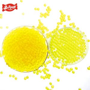 Nueva llegada Popping Boba Pearls Color amarillo para la bebida del té de la leche empaquetada en la botella - Product Image 3