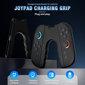 Switch 2 Charging <strong>Grip</strong> Handle Bracket for Nintendo Switch 2 <strong>Joy</strong> <strong>Con</strong> Handle <strong>Grip</strong> Charger Station - Product Image 3