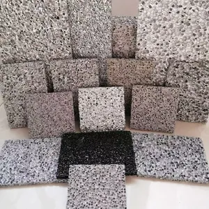 Customized Size Aluminum Foam Sheet Nickel Copper Ag Silver Metal Foamed Aluminium