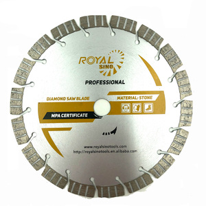 Royal Sino 180mm gran oferta hoja <span class=keywords><strong>de</strong></span> <span class=keywords><strong>sierra</strong></span> <span class=keywords><strong>de</strong></span> diamante Turbo segmentada pintada en <span class=keywords><strong>plata</strong></span> para granito - Product Image 1