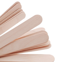 Tiras de Madera de Alta Calidad de 150x18x1.6mm para Bloques de Construcción Creativos para Niños y Proyectos de Bricolaje, Paquete de 75