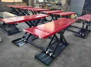 बोहुआ 3 टी अल्ट्रा-पतली कम स्थिति हाइड्रोलिक कैंची लिफ्ट ऑटो मरम्मत नो-खुदाई कार लिफ्ट - Product Image 2