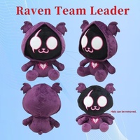 Nouvelle figurine en peluche personnalisée pour bébé, modèle Capitaine Raven, personnage de jeu de rôle