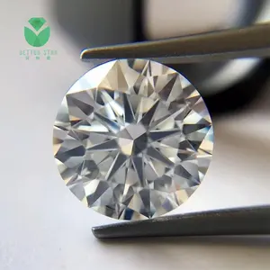 Real Loose Diamonds White Round Shape Hpht Lab Created Diamonds VS Clarity