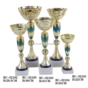 Trophée personnalisé de la marque Phoenix, durable, en métal doré ou argenté, gravé, imprimé en typographie, modè<span class=keywords><strong>le</strong></span> BC293, pour les tournois sportifs - Product Image 5