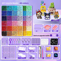 Kit de Perles Thermocollantes Amélioré avec Stylo, 24/120 Couleurs Vives, Bricolage Créatif, Jouet Éducatif pour Enfants, Art, Cadeau de Rentrée Scolaire, Vente en Gros, Plus de 2000 Perles Supplémentaires