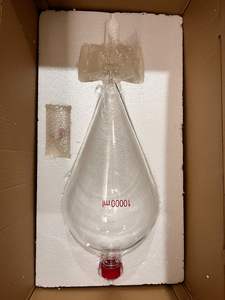 प्रयोगशाला 250ml-20l Boro3.3 ग्लास ग्लास या ptff के साथ अलग फनल का उपयोग करता है - Product Image 3