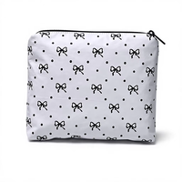 Sac de maquillage personnalisé en papier Dupond imperméable, sac de voyage, sac de plage, sac de rangement humide/sec avec fermeture éclair, pochette de maquillage, sac cosmétique Tyvek