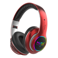 Headset Nirkabel Pencahayaan RGB Berkualitas Tinggi, Untuk Gaming & Musik, Suara HiFi Latensi Rendah, Dapat Disesuaikan OEM