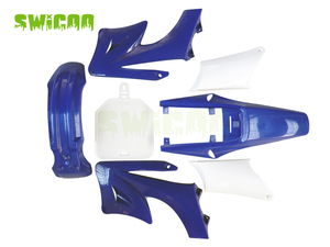 Kit de carenado de plástico para motocicleta, guardabarros de plástico azul y blanco para Apollo <span class=keywords><strong>Orion</strong></span> 110cc <span class=keywords><strong>125cc</strong></span> 150cc 160 <span class=keywords><strong>Pit</strong></span> <span class=keywords><strong>bike</strong></span> - Product Image 2