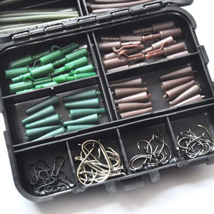 Lot de 148 appâts de natation portables mixtes, boîte d'accessoires, leurres de pêche, ensembles d'équipement <span class=keywords><strong>pour</strong></span> carpe - Product Image 3