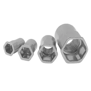 A286 904L <span class=keywords><strong>1.4410</strong></span> đôi <span class=keywords><strong>Hex</strong></span> chìm Đầu phẳng đinh tán <span class=keywords><strong>Nut</strong></span> M8 M10 siêu Duplex thép không gỉ passivate đánh bóng SS 2205 2507 - Product Image 1