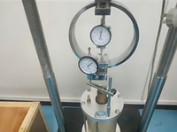 39.1MM Triaxial Soil Test Soil Test Machine 10KN TRIAXIAL TESTING APPARATUS