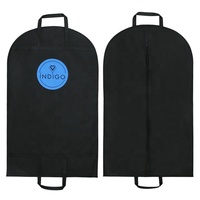 Sac de rangement de haute qualité pour abaya longue, housse de voyage anti-humidité, sac de costume personnalisé avec impression de logo de marque