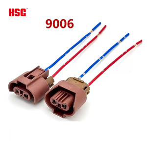 Xe Đèn chủ cắm gốm <span class=keywords><strong>Adapter</strong></span> H1 H3 <span class=keywords><strong>H4</strong></span> H7 <span class=keywords><strong>9004</strong></span> 9005 9006 ánh sáng bóng đèn chủ Đèn pha ổ cắm - Product Image 6