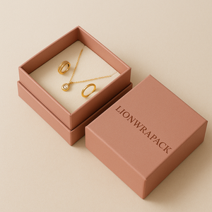 Scatola per Imballaggio Gioielli Personalizzata all'Ingrosso |   Scatola di Carta di Alta Qualità con Inserto <span class=keywords><strong>in</strong></span> Schiuma per Regali o Esposizione al Dettaglio - Product Image 5