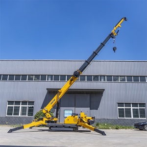 Grúa Compacta Profesional de 18 Metros de Elevación, Grúa Araña de 8 Toneladas con Estabilizadores Hidráulicos para Construcción - Product Image 4