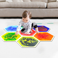 Carreaux de sol liquides pour enfants jouets sensoriels éducatifs pour l'autisme carreaux de sol liquides d'intérieur équipement de traitement carreaux de sol liquides