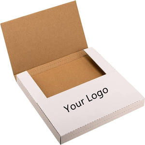 Scatole di spedizione in vinile bianco con Logo personalizzato scatole di spedizione in cartone ondulato LP - Product Image 2