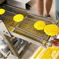Machine à fabriquer des samosas ovales, des hamburgers, des nuggets de poulet, en acier inoxydable, ligne de production, garantie 1 an