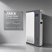 Batería 48V 51.2V 314Ah 15kWh 16kWh con BMS, Celdas Ignífugas de Grado A, Tecnología Prismática LiFePO4, Protección Segura con Extintor