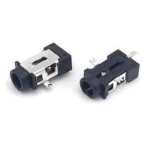 Mini connettore 2.5x0.7mm presa di corrente a corrente continua smd / smt patch design 5-pin jack pcb femmina 2507 terminale saldato