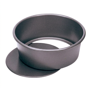 Moule à gâteau rond profond en alliage d'aluminium, fabrication taïwanaise, 5, 6, 7, 8, 9 pouces, fond amovible, pour gâteaux d'anniversaire, ustensiles de cuisson, moules à pâtisserie, résistant au four - Product Image 1