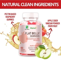 Gummies OEM pour améliorer la densité osseuse, brûler les graisses, détoxifier naturellement, sans OGM, halal, au vinaigre de cidre de pomme, pour le métabolisme et un ventre plat