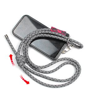 Tùy Chỉnh Crossbody <span class=keywords><strong>Polyester</strong></span> Máy Ảnh Điện Thoại Di Động Vòng Cổ Dây Đeo Có Thể Điều Chỉnh Cổ Dây Đeo Điện Thoại Dây Buộc Với Tether Tab Biểu Tượng Vá - Product Image 6