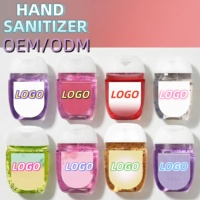 Bouteilles de gel désinfectant pour les mains sans rinçage de 29 ml, personnalisées et transfrontalières – Usage domestique portable, désinfection rapide et pratique