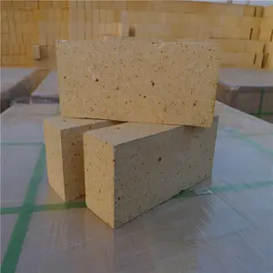 High Refractoriness Aluminum Fire Bricks Heat Proof Refractory High Alumina Brick For Converter Furnace