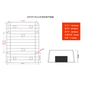 Impermeable IP68 12VDC a 24VDC 20A DC-DC Boost 480W <span class=keywords><strong>Convertidor</strong></span> <span class=keywords><strong>para</strong></span> automóvil y camión - Product Image 6