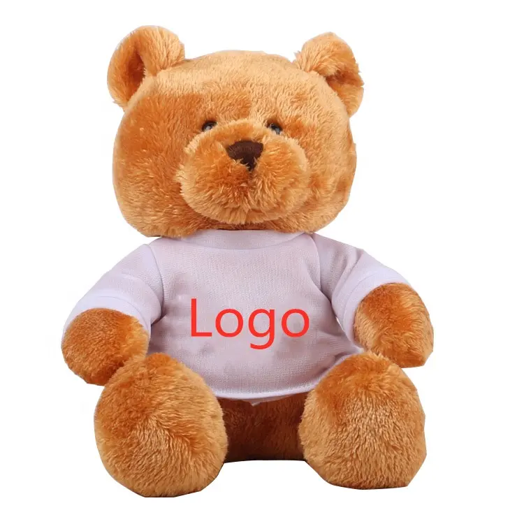 Top qualité mode personnalisé en peluche peluche douce peluche ours en peluche avec logo