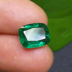 SGARIT-joyería de piedras preciosas grandes y preciosas de lujo, con precio al por mayor, Esmeralda natural verde vivo de 5.23ct - Product Image 4
