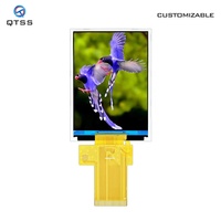 QTSS 2,8 Zoll TFT IPS Display 240x320 Auflösung ST7789T3 LCD-Modul Weiße LED-Hintergrundbeleuchtung 350cd/m² Helligkeit RTP CTP Fabrik