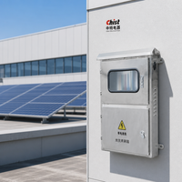 Caja Combinadora Fotovoltaica, Caja de Distribución Conectada a la Red Solar, Caja de Conexiones Fotovoltaicas 16A 440V-690V para Sistema de Energía Solar