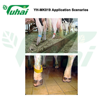 Tali Kaki Warna-warni EVA untuk Sapi atau Kuda atau Ternak Seri Tahan Lama, Tali Kaki Sapi Perah, Tali Leher untuk Penandaan Ternak