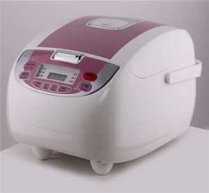 Nồi cơm điện cao cấp bm có nồi trong chống dính và chức năng hẹn giờ bao gồm phụ kiện cốc đo - Product Image 1