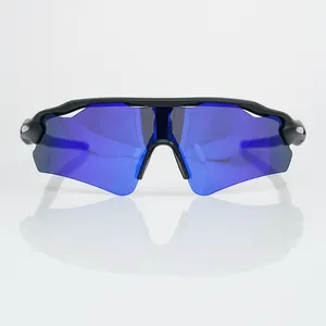 Óculos de sol polarizados para mountain bike, óculos esportivos para ciclismo e esportes ao ar livre, TR 90 europeu e americano, 2024