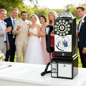 Télé<span class=keywords><strong>phone</strong></span> Livre d'Or Vidéo 1080P Prix Usine, Télé<span class=keywords><strong>phone</strong></span> de Message Vidéo pour Invités de Mariage, Télé<span class=keywords><strong>phone</strong></span> de Bénédiction pour Mariage, Télé<span class=keywords><strong>phone</strong></span> de Fête de Mariage - Product Image 2