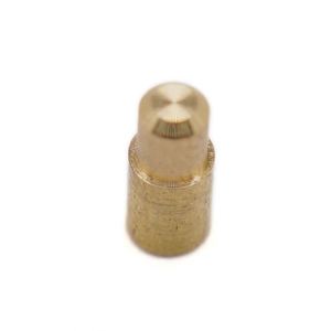 Pasador de inserción de latón macizo de 22 mm con cabeza cónica y hombro, personalizado profesionalmente, piezas de torno CNC con revestimiento de TiCN de mayor duración - Product Image 2