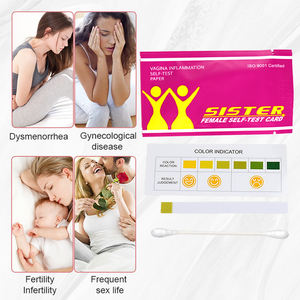 Oem Verkoop <span class=keywords><strong>Vagina</strong></span> Gezondheid Zelftest Kaart Custom Pakket Vrouwelijke <span class=keywords><strong>Vagina</strong></span> Ontsteking Vrouwelijke Vaginale Test Papier - Product Image 5